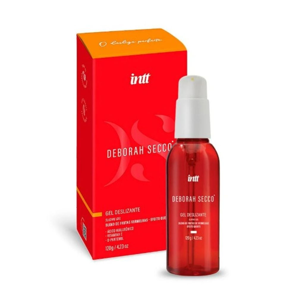 Gel Lubrificante Beijável Hot Deborah Secco 120G