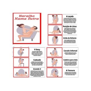Baralho kama sutra (20 cartas com posições explicadas)