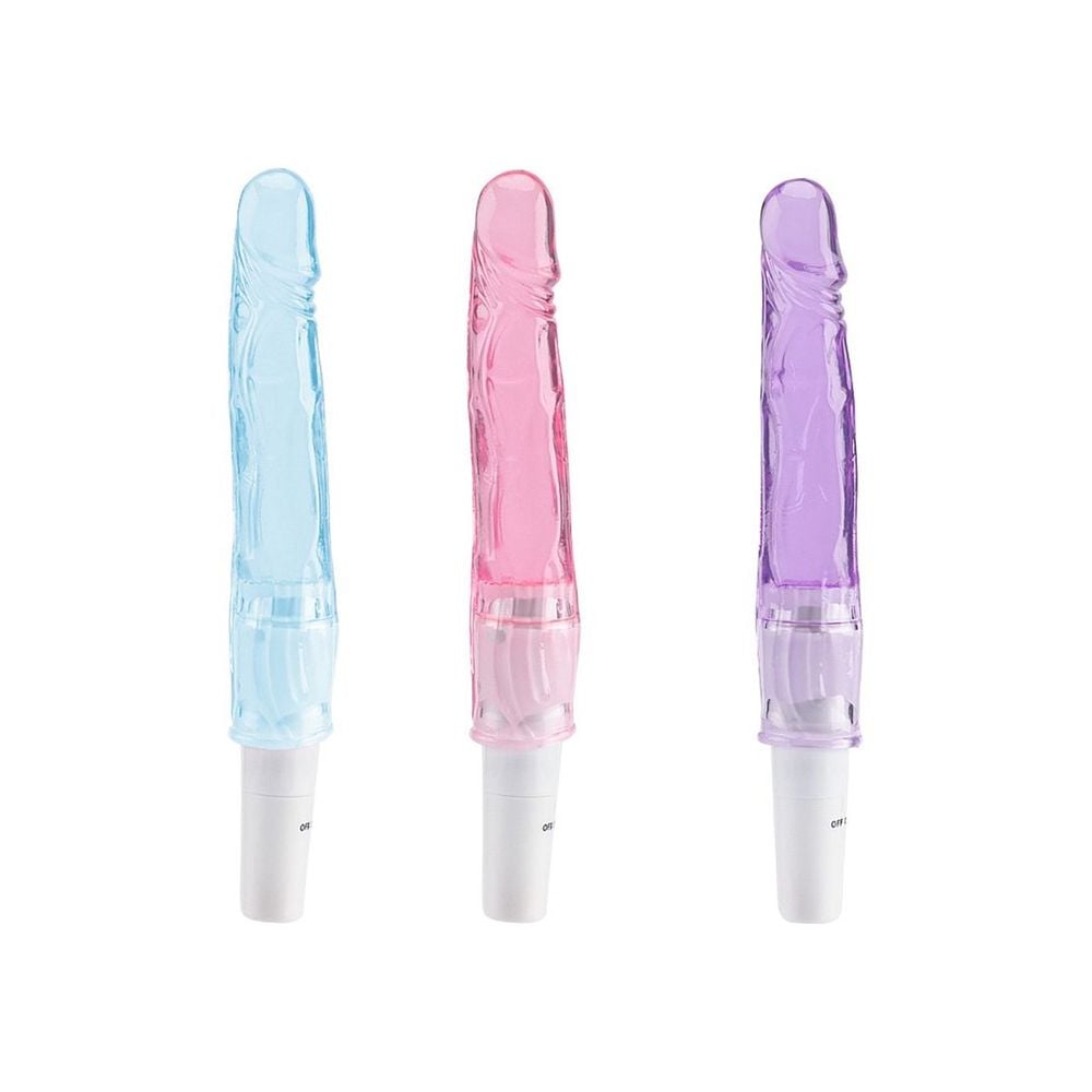 Vibrador Jelly 12,5 X 3 Cm (Silicone - Formato De Pênis)
