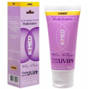 Lubrificante K-Med Preliminares Chupa Que É De Uva 50G